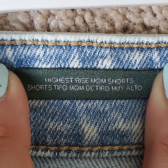 High rise jean shorts - Picture 4 of 4